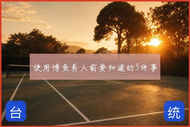 使用博鱼真人前要知道的5件事